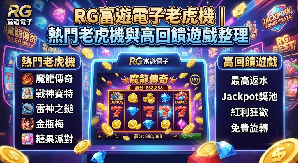 熱門老虎機與高回饋遊戲整理