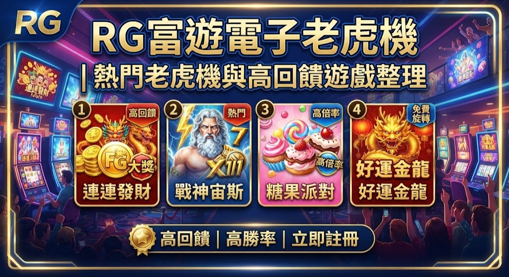 熱門老虎機與高回饋遊戲整理