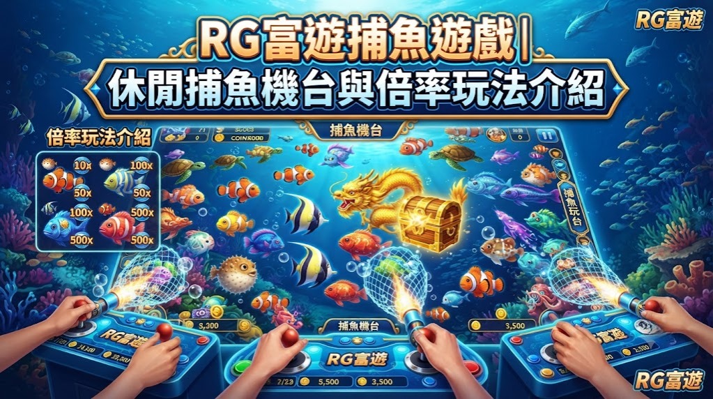 捕魚遊戲|休閒捕魚機台與倍率玩法介紹 捕魚遊戲|休閒捕魚機台與倍率玩法介紹